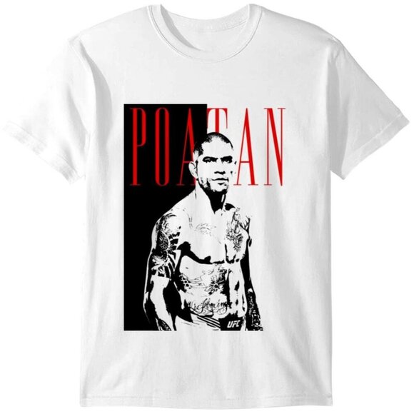 Preston L Tops - Alex Pereira Poatan Scarface Parody Graphic MMA Fighter Meme Fan T-Shirt 81